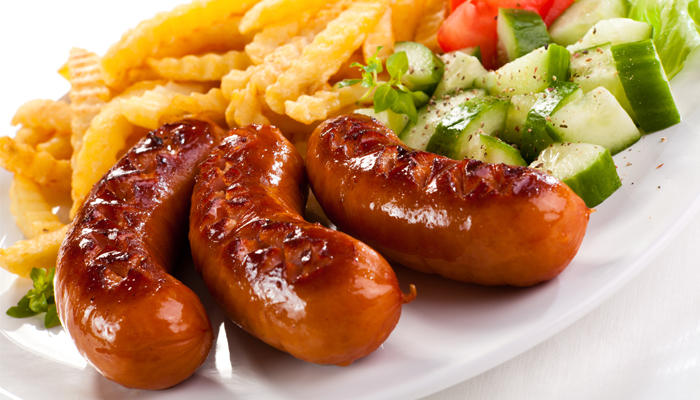 cook Richmond sausages from frozen