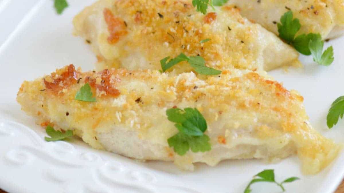 Parmesan Crusted Chicken Tenders.