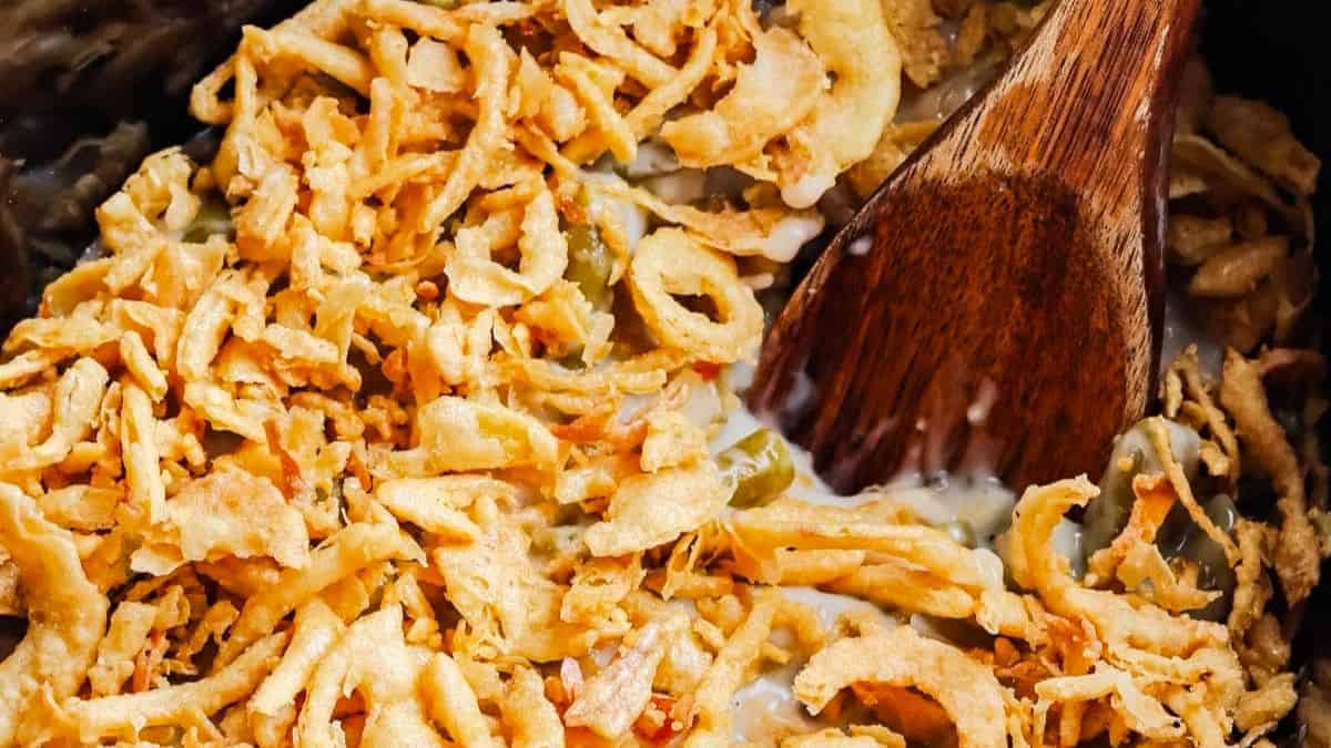 Crockpot Green Bean Casserole