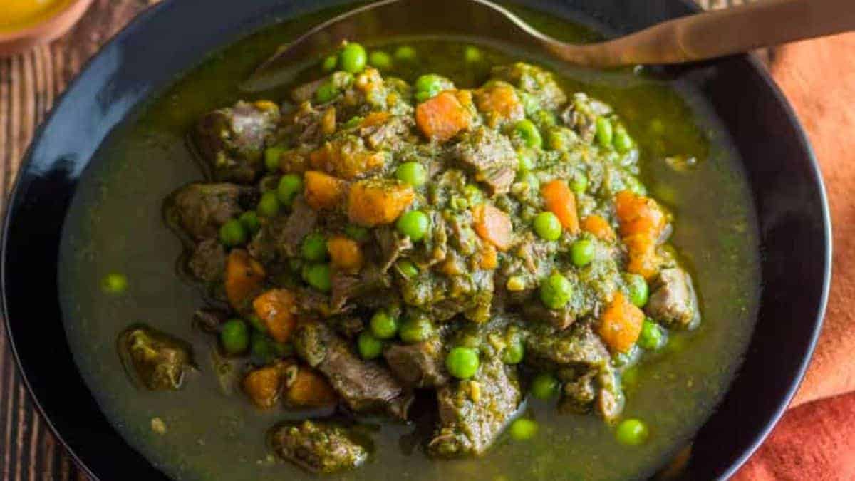 Slow Cooker Peruvian Lamb Stew