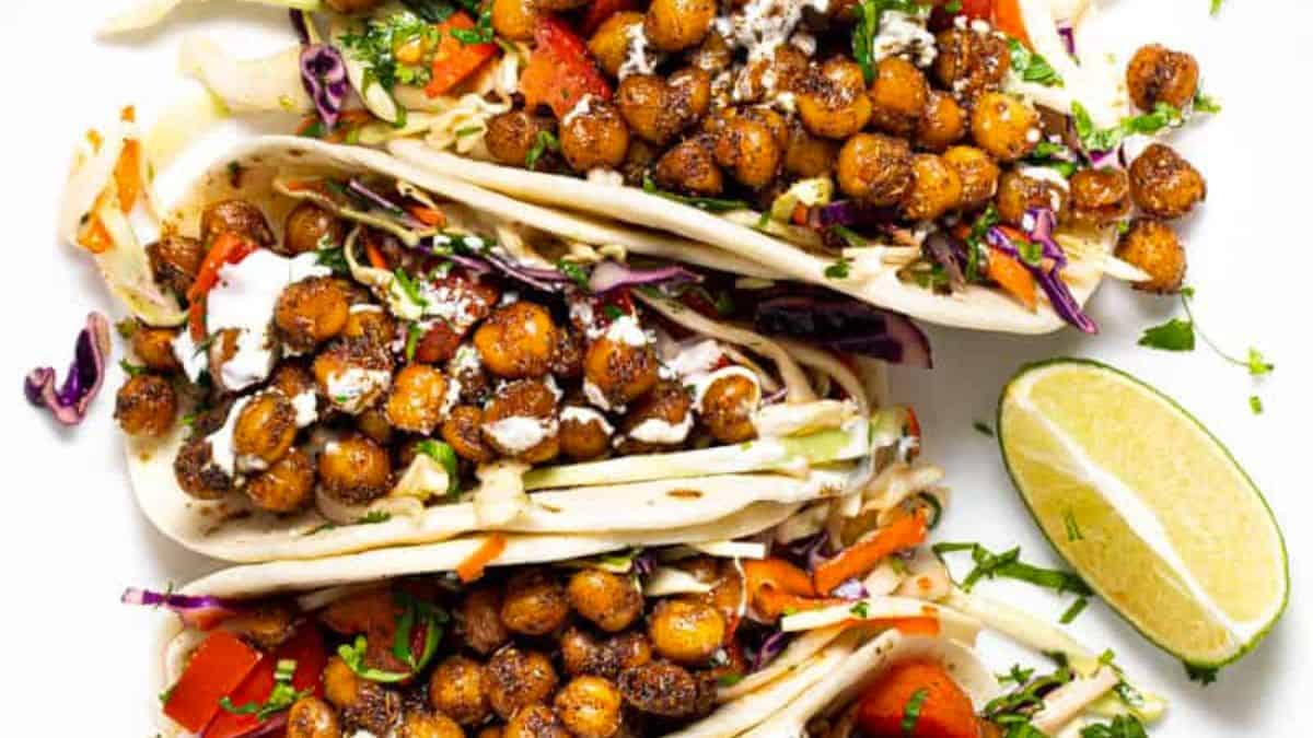 Easy Chickpea Tacos Recipe