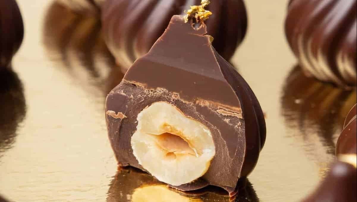 Chocolate Hazelnut Bonbon.
