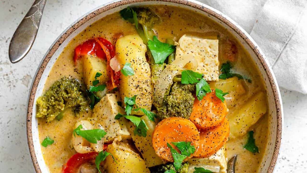 One-Pot Tofu Yellow Curry