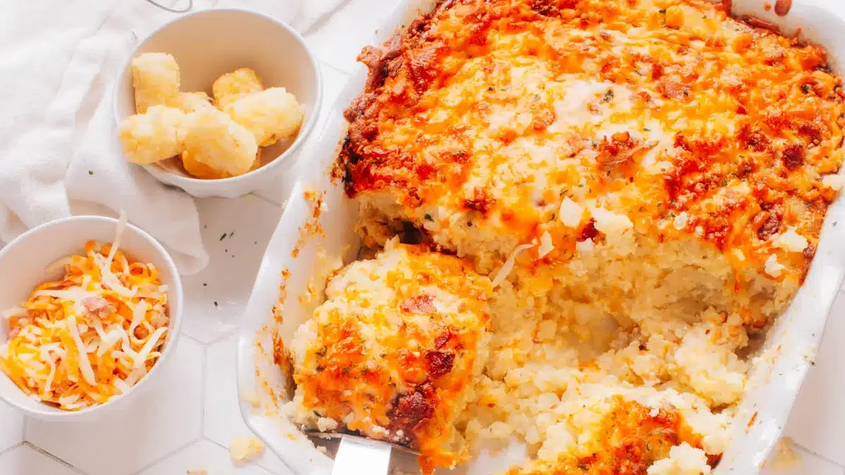 Tater Tot Breakfast Casserole