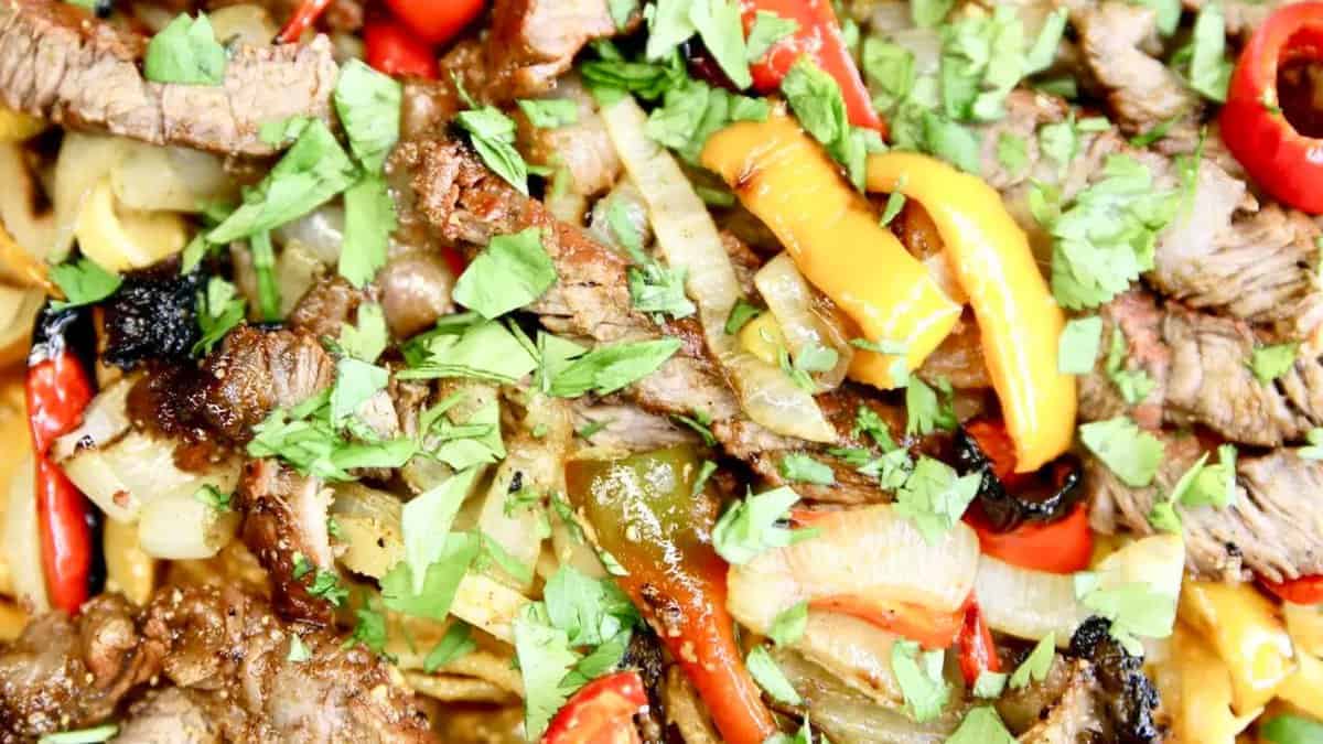 Steak Fajita Pasta.