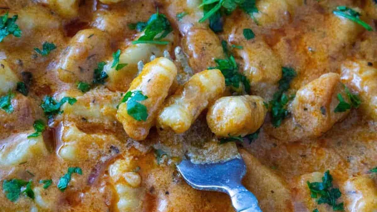 Leftover Mashed Potato Gnocchi.
