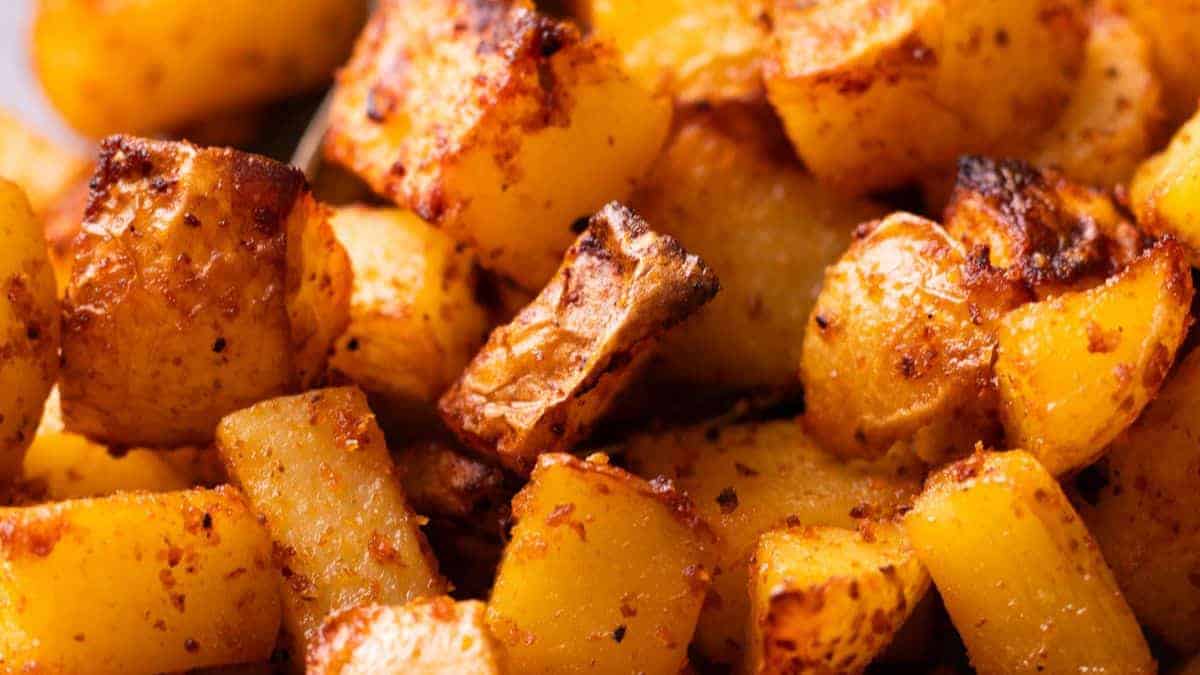 Air Fryer Breakfast Potatoes.
