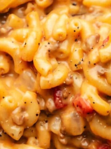 Cheeseburger macaroni.