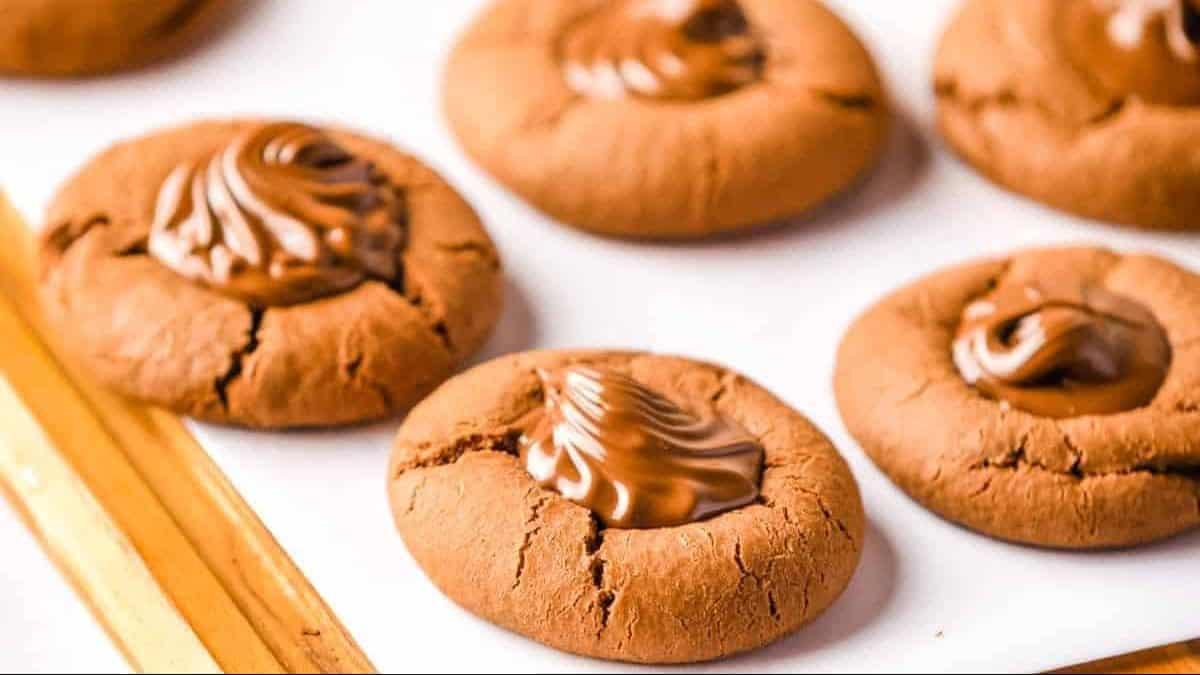 Nutella cookies.
