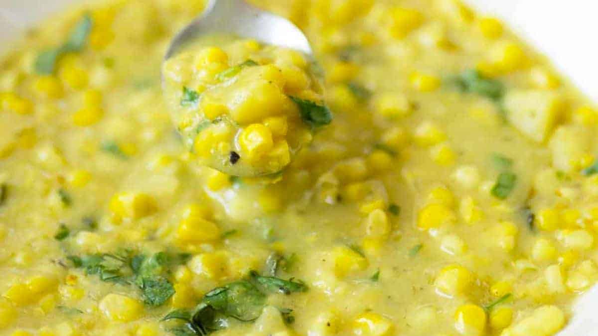 Vegan Coconut Corn Chowder