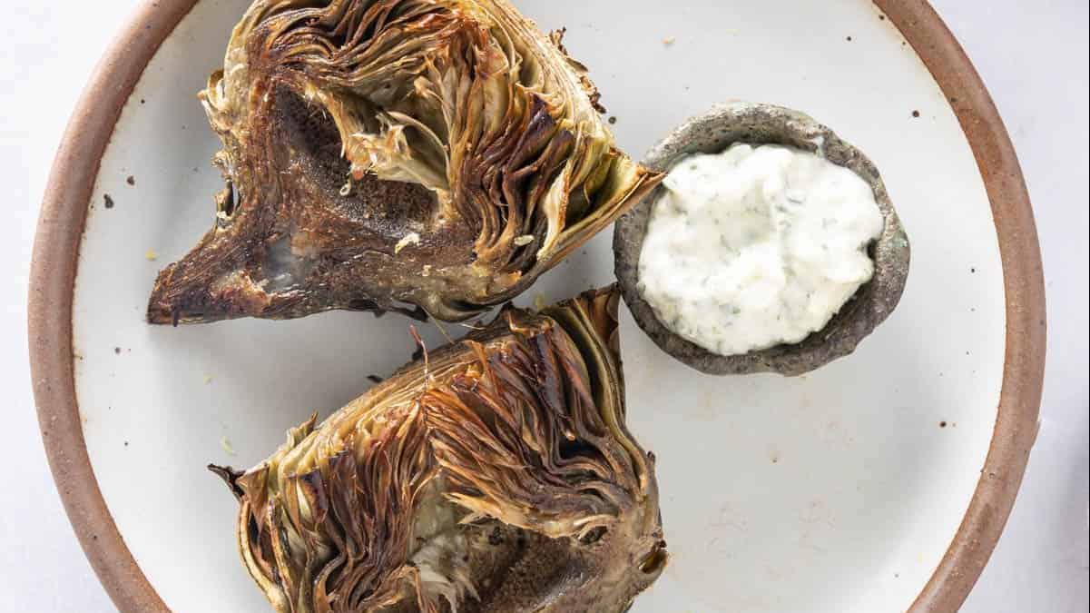 Air fryer artichokes.