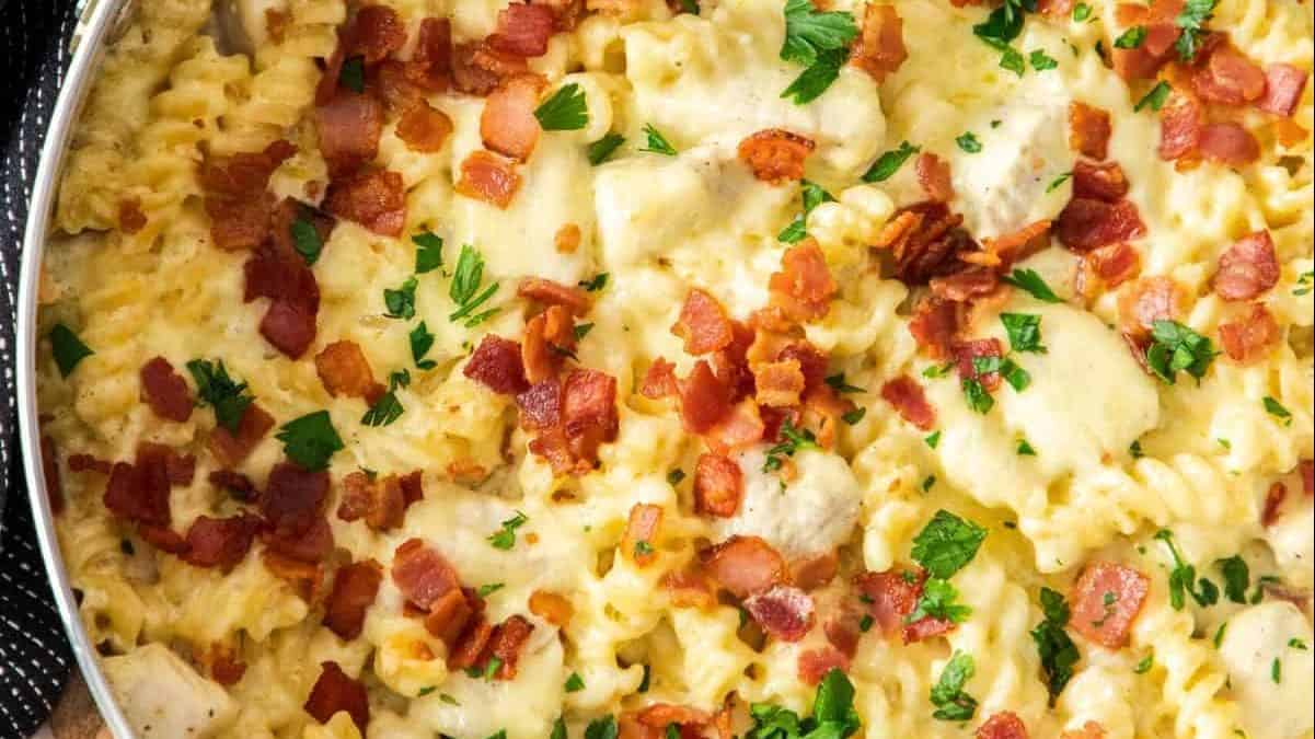 Chicken bacon ranch casserole.