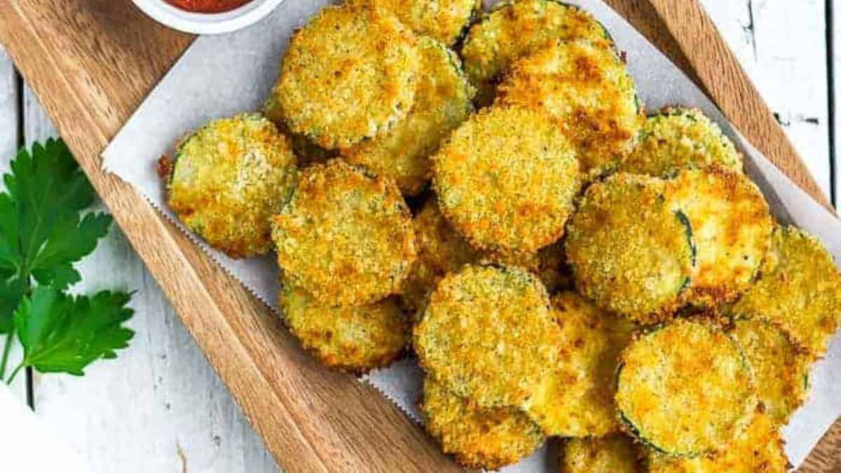 Zucchini chips.