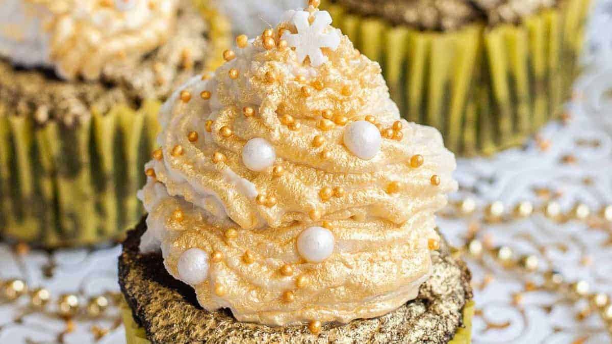 Vegan Brownie Cupcakes.