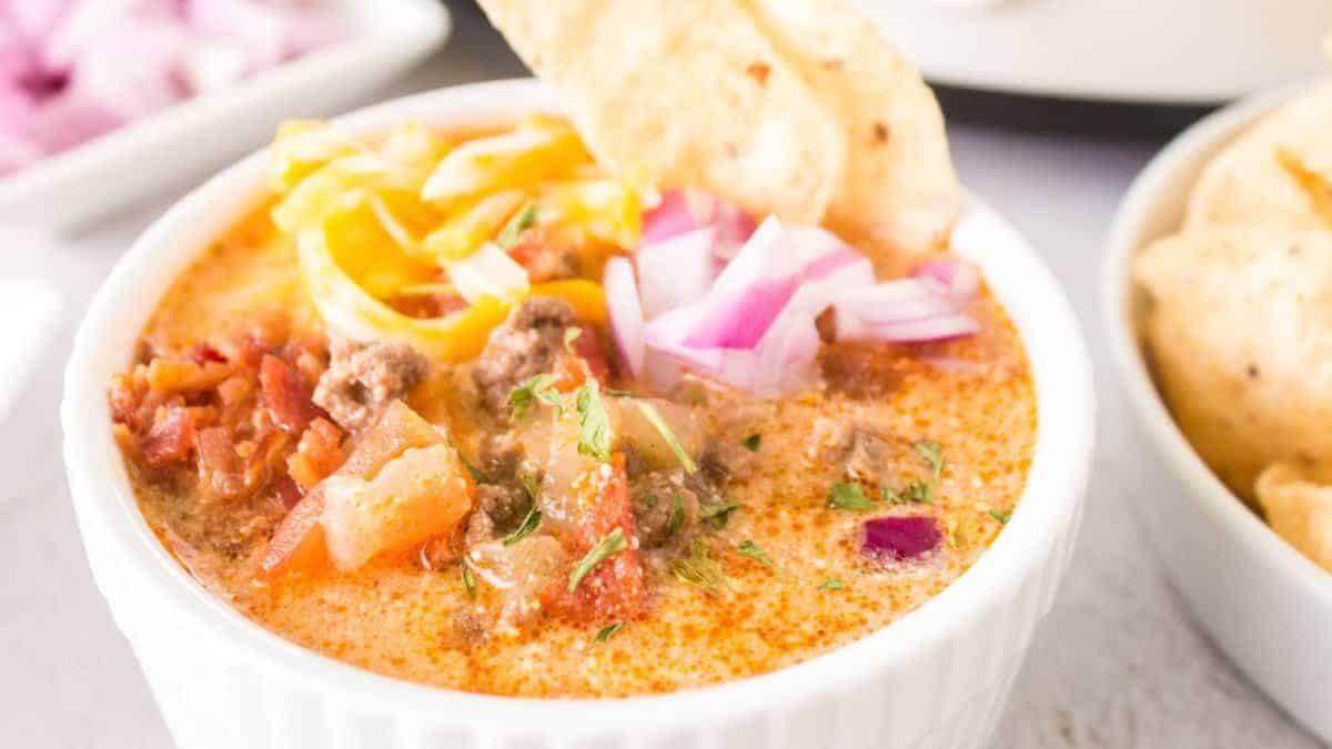 Slow Cooker Creamy Taco Soup.