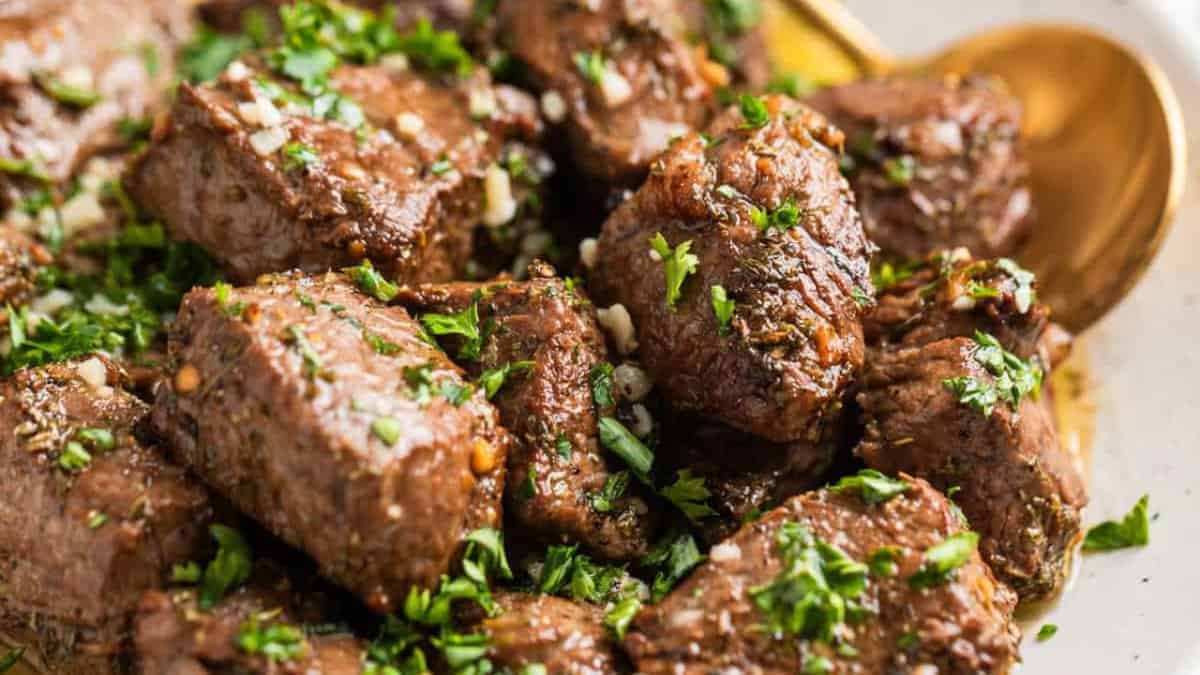 Air Fryer Steak Bites.