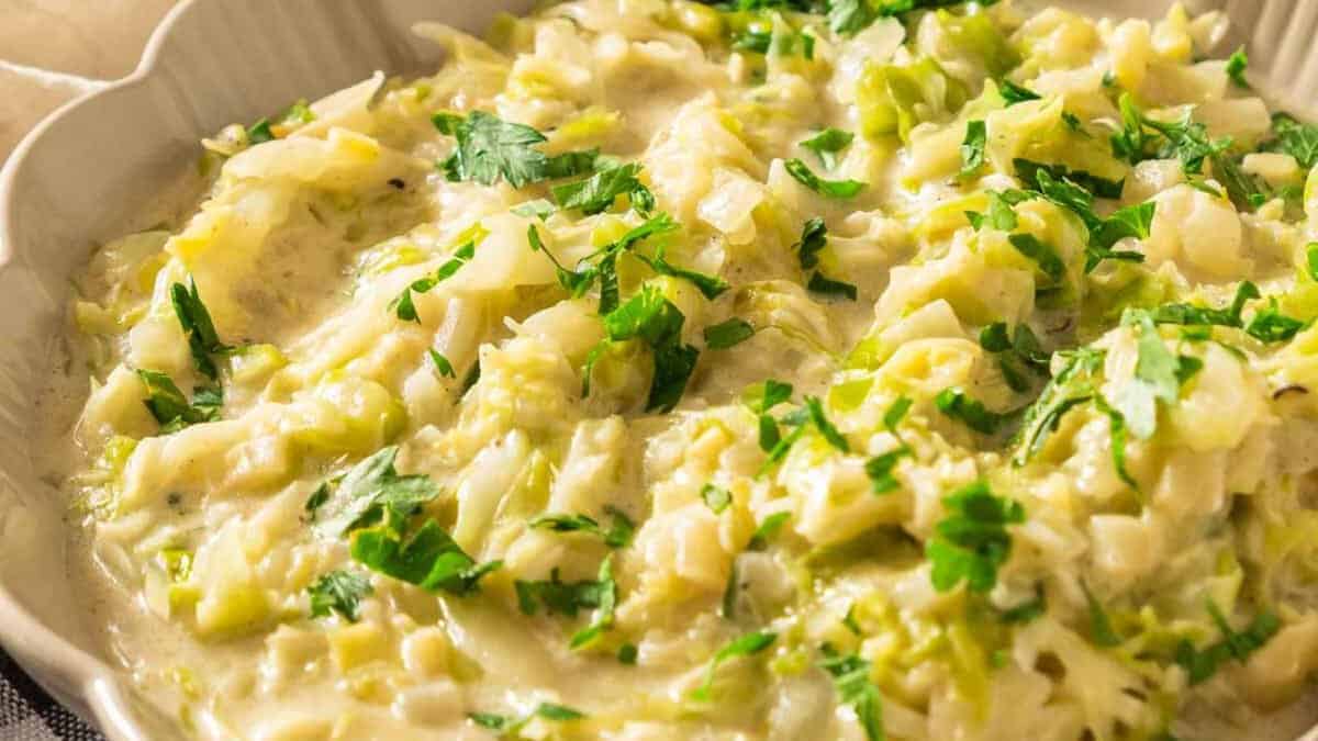 Creamed Cabbage.