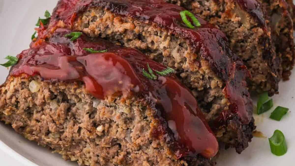 Crispy & Juicy Air Fryer Meatloaf.