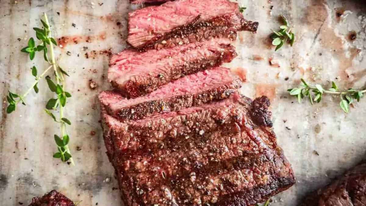 Denver Steak with Creole Butter.