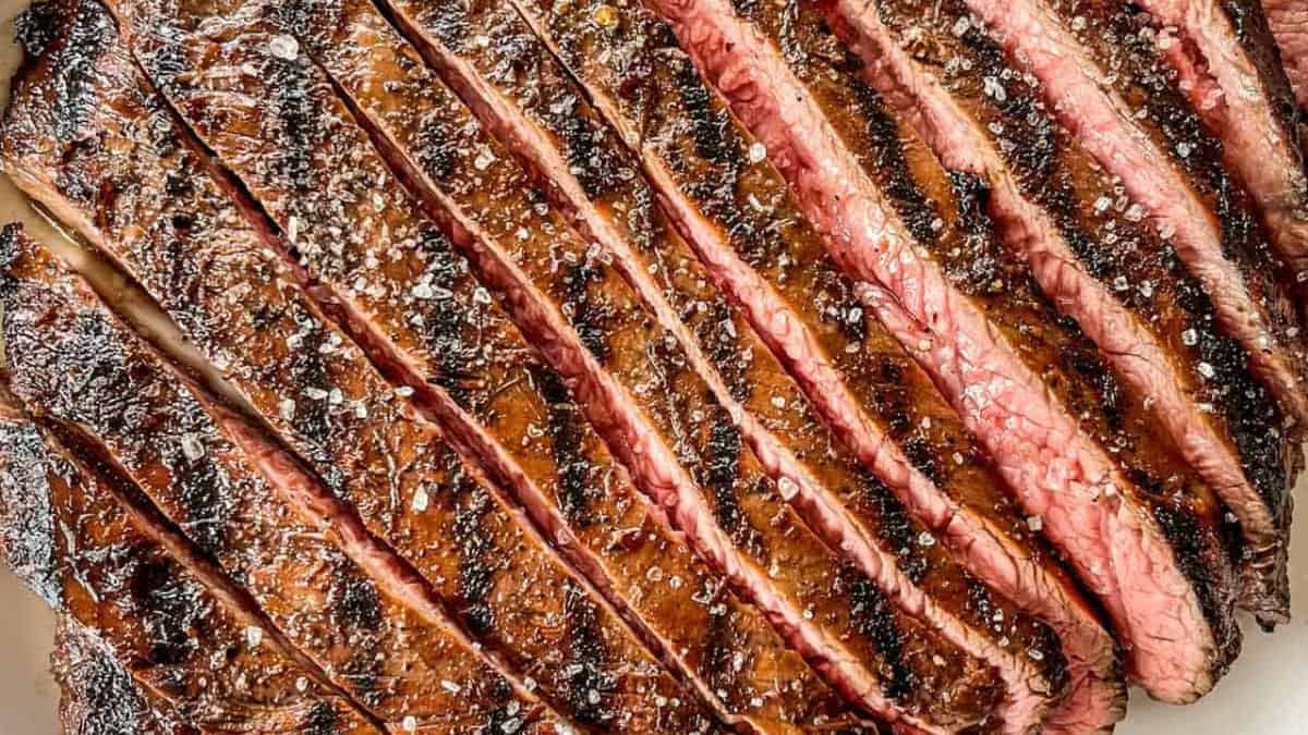 Grilled Flank Steak.