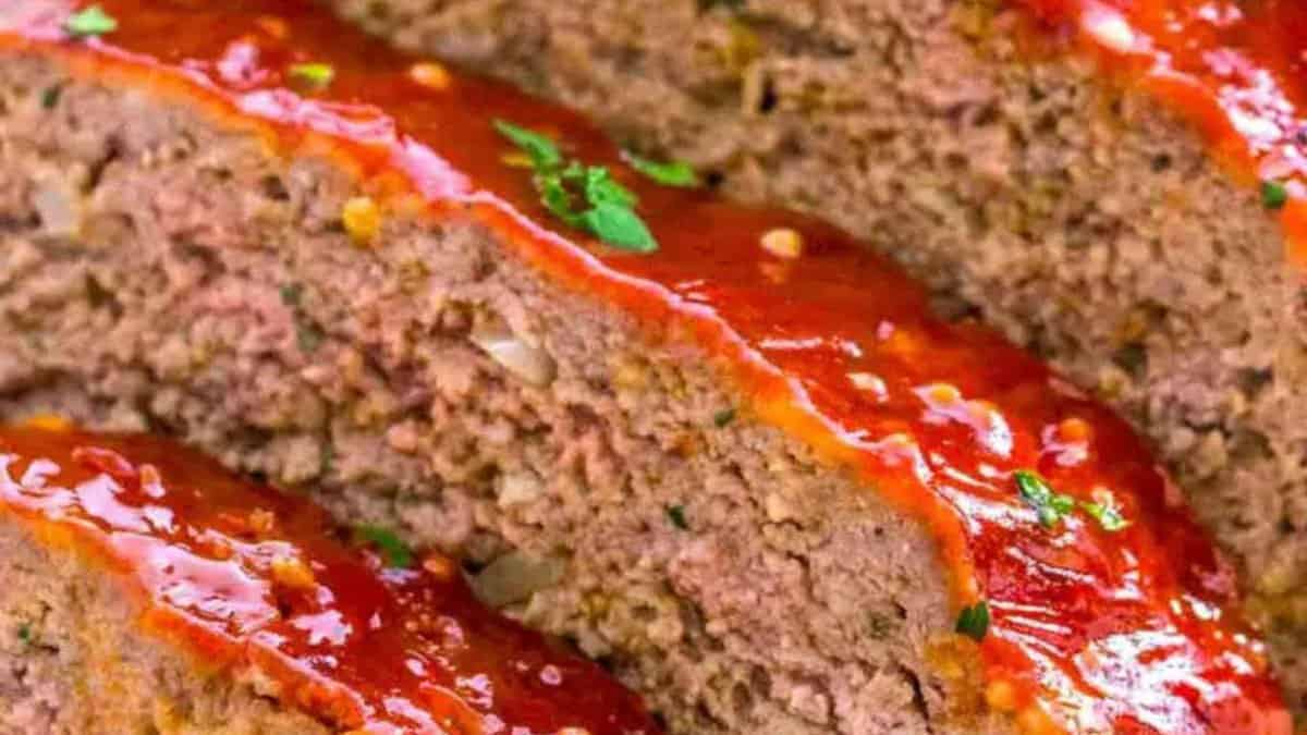 Meatloaf Recipe with Homemade Glaze.