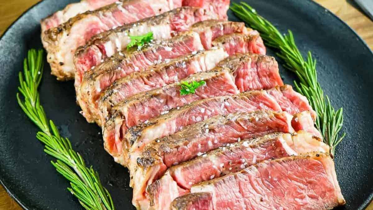 Sous Vide Ribeye Steak.