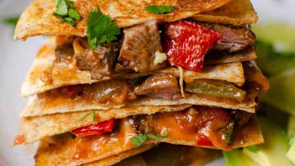 Steak Quesadillas.