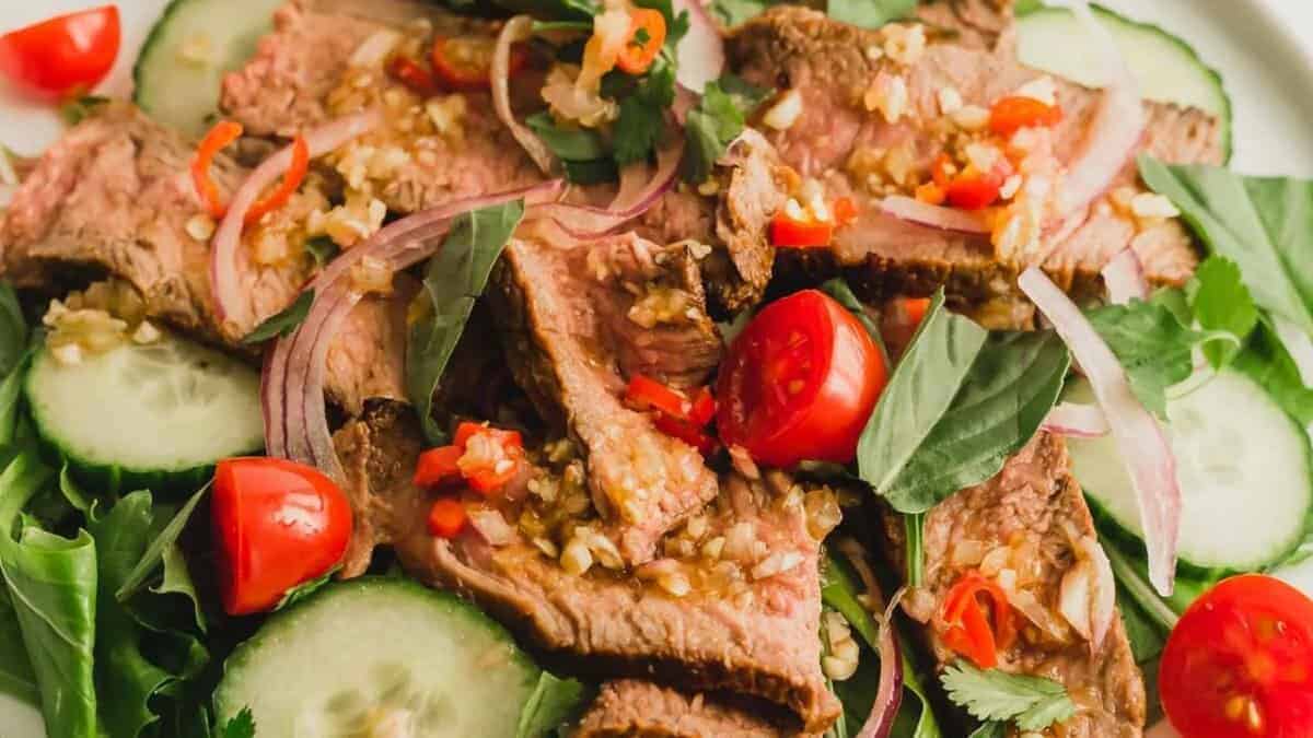 Thai Grilled Beef Salad.