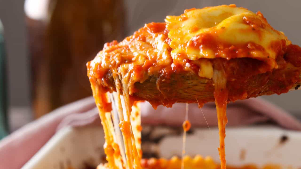 Lazy lasagna.