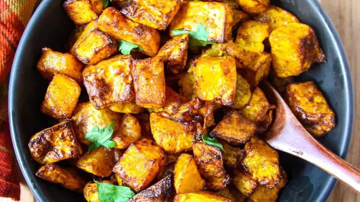 Air Fryer Butternut Squash.