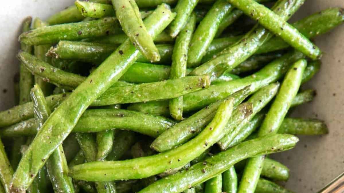 Air Fryer Green Beans.