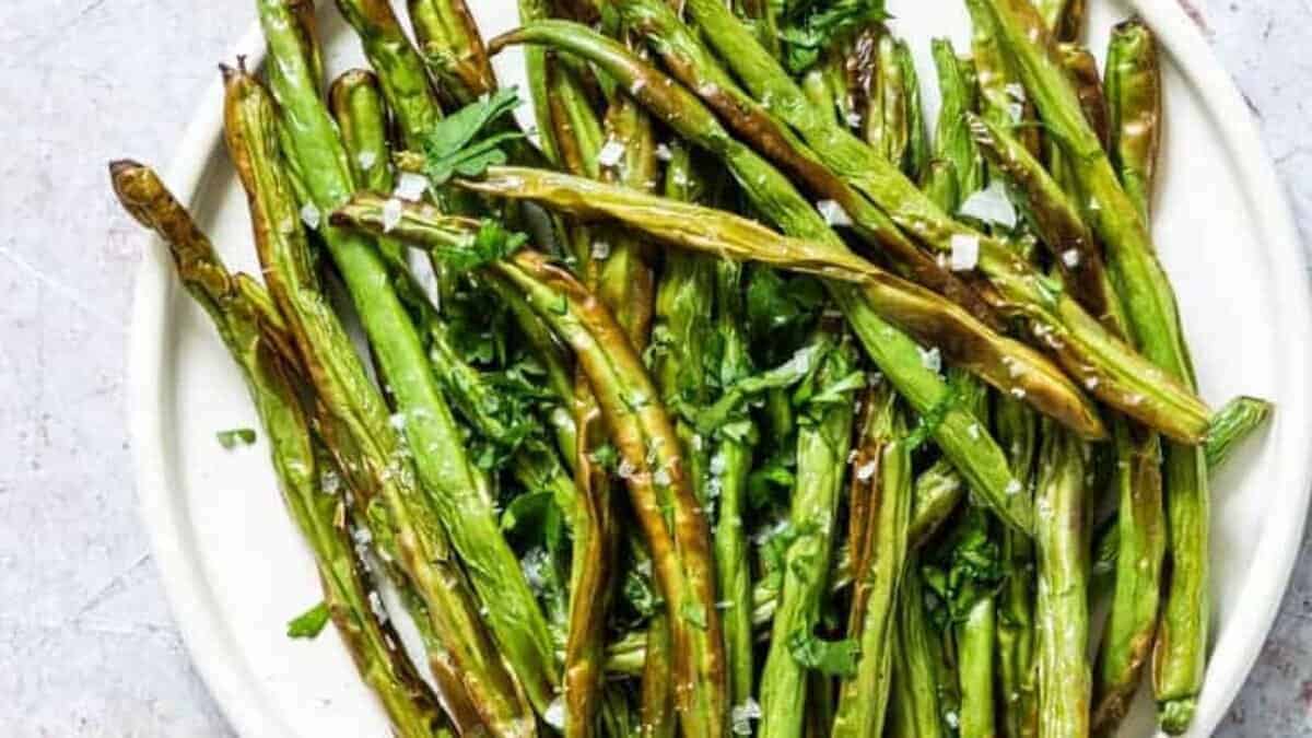 Air Fryer Green Beans.