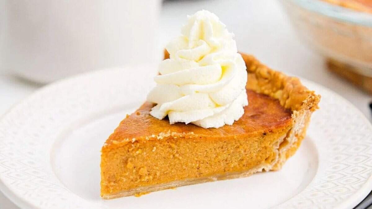 Air Fryer Pumpkin Pie.